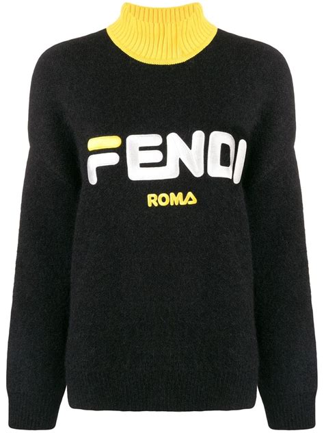 fendi maglione cashmere|Women's Designer Fendi Cashmere .